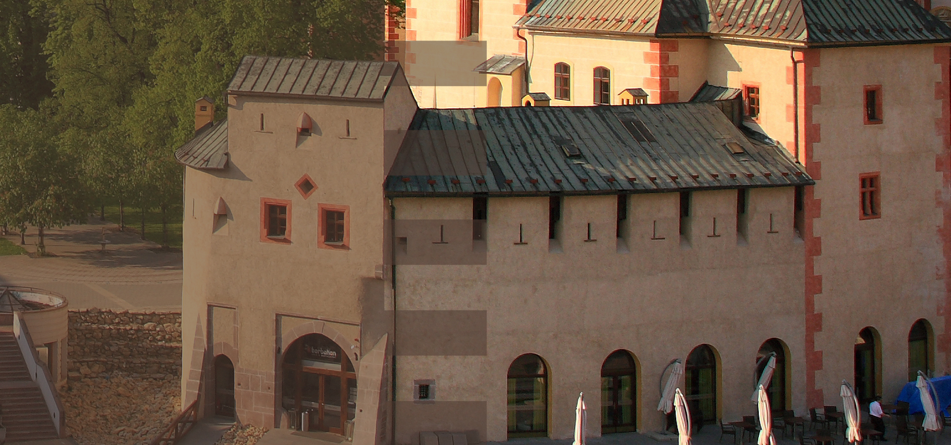 Historická budova Barbakanu v Banskej Bystrici