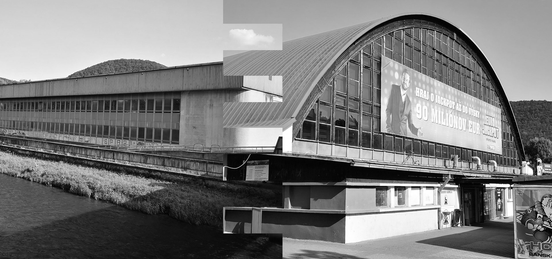 Historická podoba Zimného štadióna Banská Bystrica